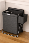 LUMORA Scandinavian Fabric Laundry Basket
