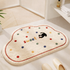 MORIVA Statement Pieces Fabric Bath Mat