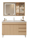 NOLARA Scandinavian Wooden Bathroom Vanity