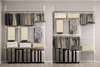 MALMO Scandinavian Metal Wardrobe