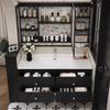 NOIRE Modern Wooden Bathroom Vanity