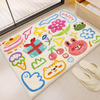 NARIMO Japandi Fabric Bath Mat