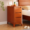 NORVIK Scandinavian Wooden Nightstand