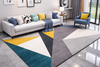 NORVIA Scandinavian Fabric Area Rug