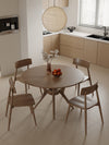 ARVIO Scandinavian Solid Wood Dining Table