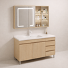 NOLARA Scandinavian Wooden Bathroom Vanity