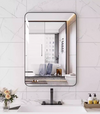NORVIK Scandinavian Metal Bathroom Mirror