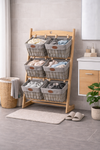 LUNORA Scandinavian Fabric Laundry Hamper