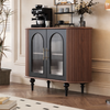 FRENO Scandinavian Wooden Sideboard