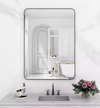 NORVIK Scandinavian Metal Bathroom Mirror