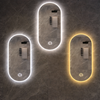 LUMERA Arc Halo LED Bathroom Mirror