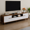 NORDO Scandinavian Wooden TV Console