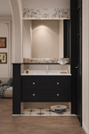NOIRE Modern Wooden Bathroom Vanity