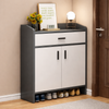 NORVIK Scandinavian Wooden Shoe Cabinet