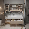 LUNARO Modern Wooden Bathroom Vanity Set