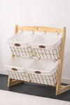 LUNORA Scandinavian Fabric Laundry Hamper