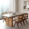 CEMENTO Wabi Sabi Solid Wood Dining Table