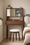 ARVENA Scandinavian Wooden Dressing Table