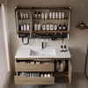 KAVEN Japandi Wooden Bathroom Vanity