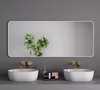 NORVIK Scandinavian Metal Bathroom Mirror