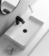 LAVERO Scandinavian Ceramic Vessel Sink