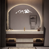 LUXORA Modern Wooden Bathroom Vanity