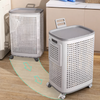 LUNARO Scandinavian Plastic Laundry Hamper