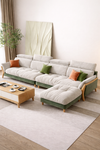 AVIRO Japandi Fabric Sofa