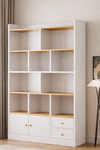SERIN Contemporary Wooden Bookshelf
