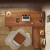 VARENO Scandinavian Wooden Desk
