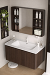 NOLARA Japandi Metal Bathroom Vanity