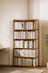 KAVEN Wabi Sabi Wooden Bookshelf