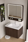 NOLARA Japandi Metal Bathroom Vanity