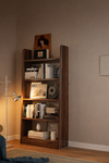 TRAPO Wabi Sabi Wooden Bookshelf