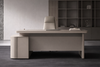 LUXARO Modern Wooden Executive Desk