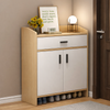 NORVIK Scandinavian Wooden Shoe Cabinet
