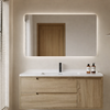 KAVEN Japandi Wooden Bathroom Vanity