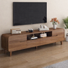 NORDO Scandinavian Wooden TV Console