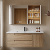 KAVEN Japandi Wooden Bathroom Vanity
