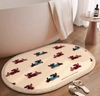NOVIRA Statement Pieces Fabric Bath Mat