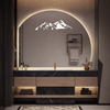 LUXORA Modern Wooden Bathroom Vanity