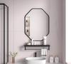 SAVREN Scandinavian Metal Bathroom Mirror
