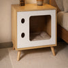 MORUVA Wooden Nightstand