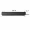 WALNIX Scandinavian Wooden TV Console