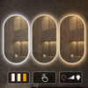 LUMERA Modern Glass Bathroom Mirror