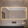 LUMIRO Modern Glass Bathroom Mirror