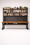 KAVENO Industrial Wooden Desk