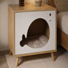 MORUVA Wooden Nightstand