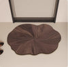 VELORA Scandinavian Fabric Bath Mat