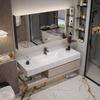 LUNARO Modern Wooden Bathroom Vanity Set